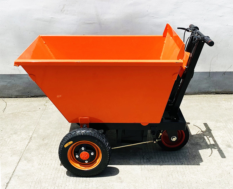 电动车三轮工程车斜斗自卸建筑建筑工工地水泥沙子电动三轮车