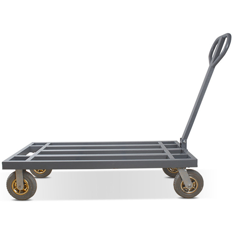 推车拉货搬运平板车手推货车折叠便携家用静音平板手推车