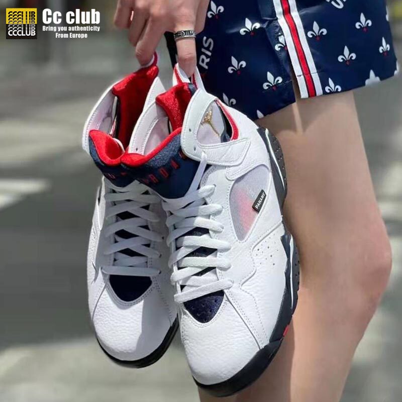 airjordanaj7灰蓝大巴巴黎运动篮球球鞋cz0789-105篮球鞋