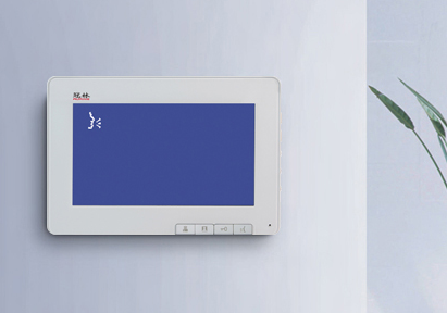 冠林原装全新ah1-e4vc彩色室内对讲机家用可视门铃楼宇对讲设备