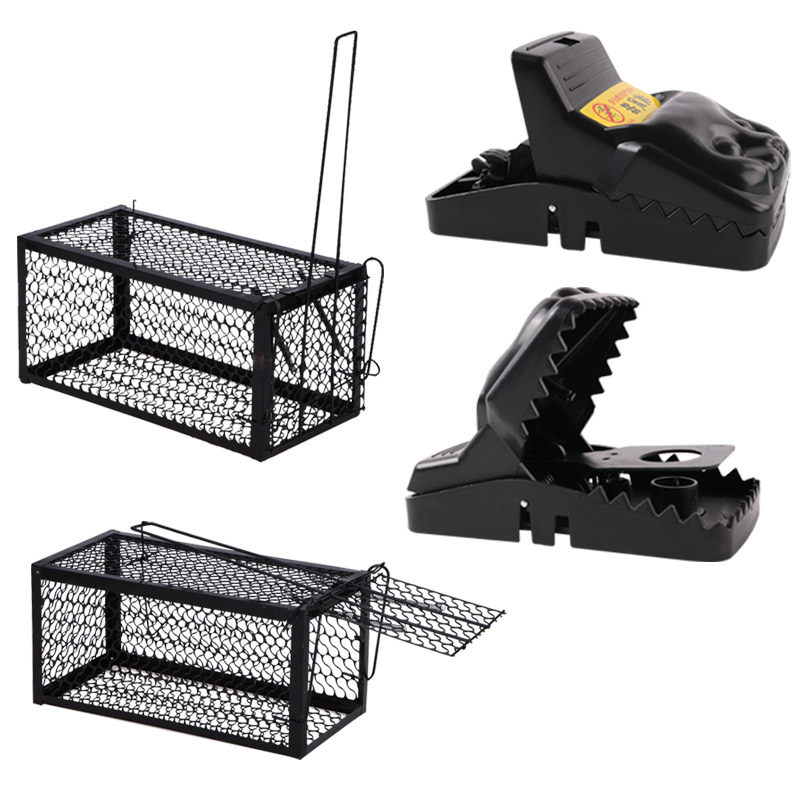 老鼠笼捕鼠器家用全自动一窝端扑捉逮补抓灭老鼠夹子克星捕鼠神器