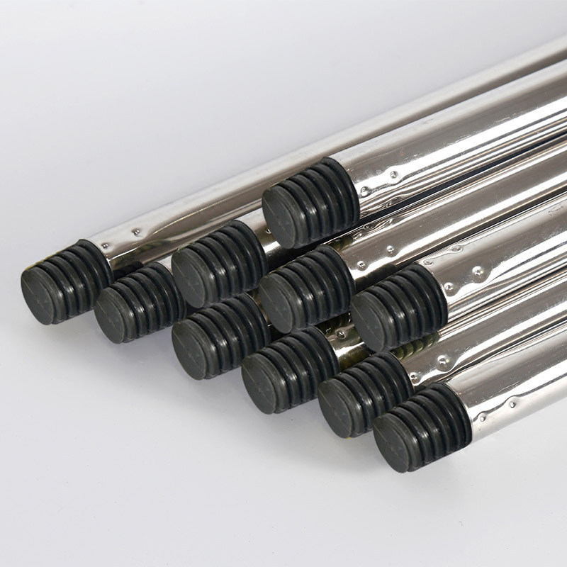 欧思朗不锈钢拖把杆通用家用拖布杆加长普通直杆拖把配件墩布杆子