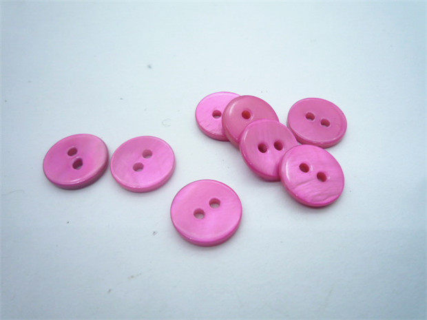 扣子粉色高档贝壳纽扣平面童装宝宝衣服毛衣纽扣