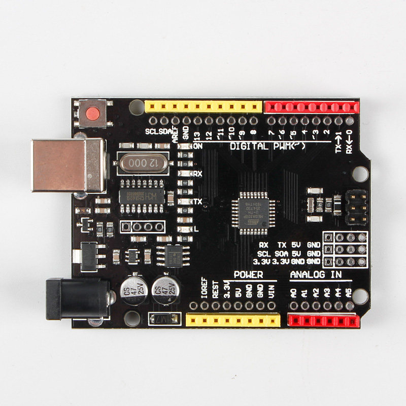 开发兼容arduino主板功能ch340串口unor3ch340g新版开发板