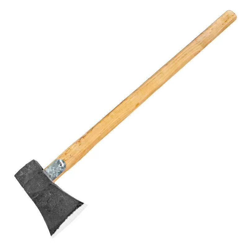 斧子劈柴斧头精钢大号木工家用农村锻打大斧采伐斧