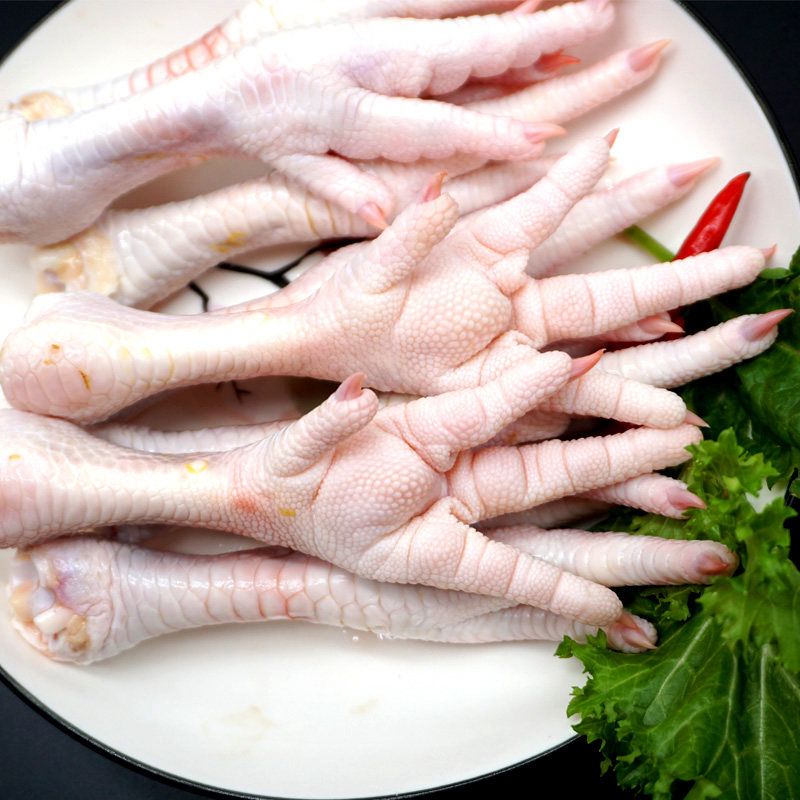 新鲜鸡爪生冷冻鲜凤爪鸡脚凤足鸡掌卤味卤货泡椒鸡肉烧烤4斤包邮