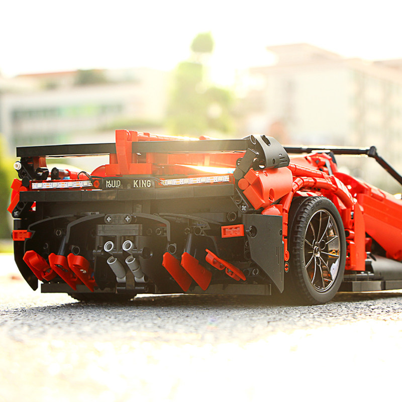 乐高积木兰博基尼跑车电动遥控汽车模型成年大人高难度拼装玩具