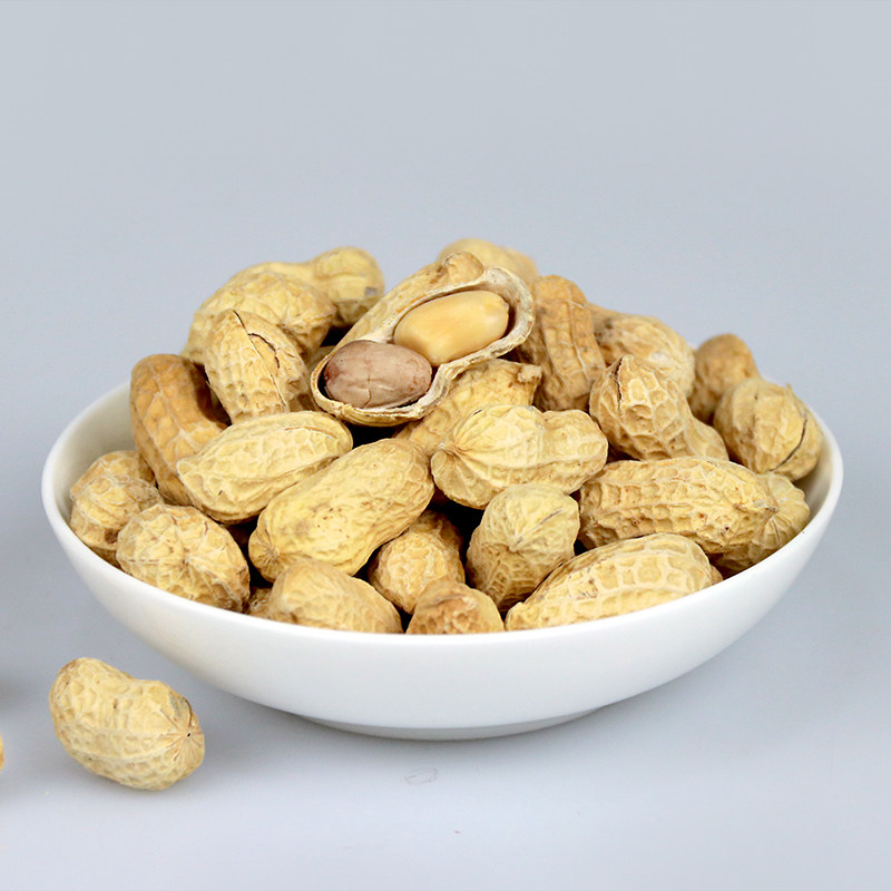 红安安县红福食品朝启金果牌咸干花花生380g花生