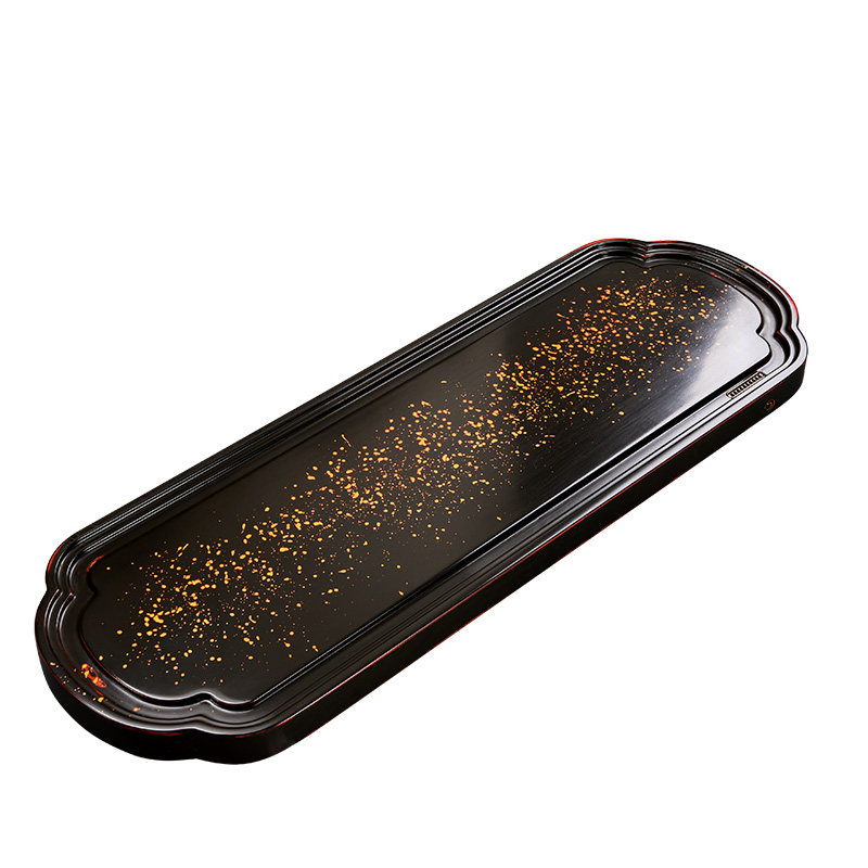 畅宏功夫重竹檀木式竹排水茶具功夫茶简约宏大茶盘