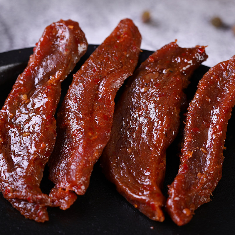湖南特产大霸王正宗手撕肉干香辣麻辣风干鸭肉鸭肉零食