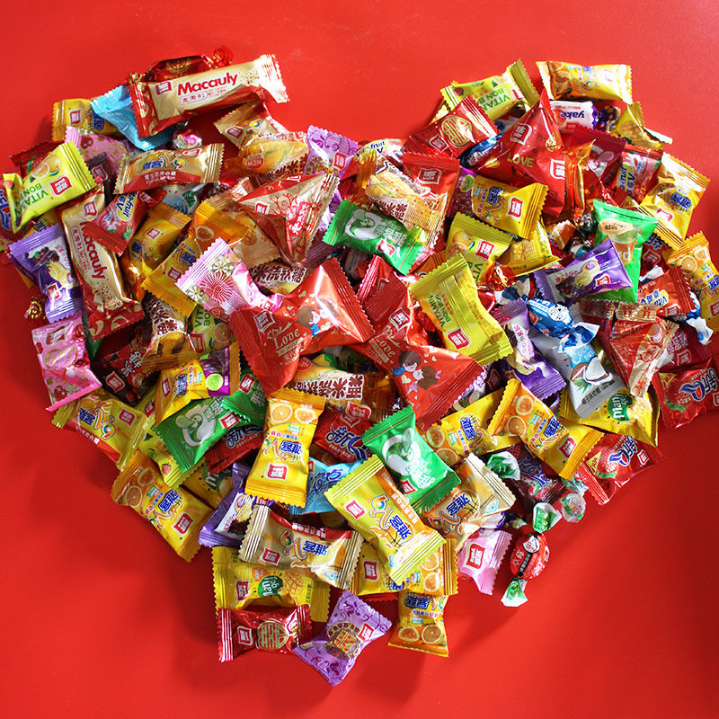 糖果雅客雅客集集锦什锦杂拌5斤混装结婚喜糖糖果