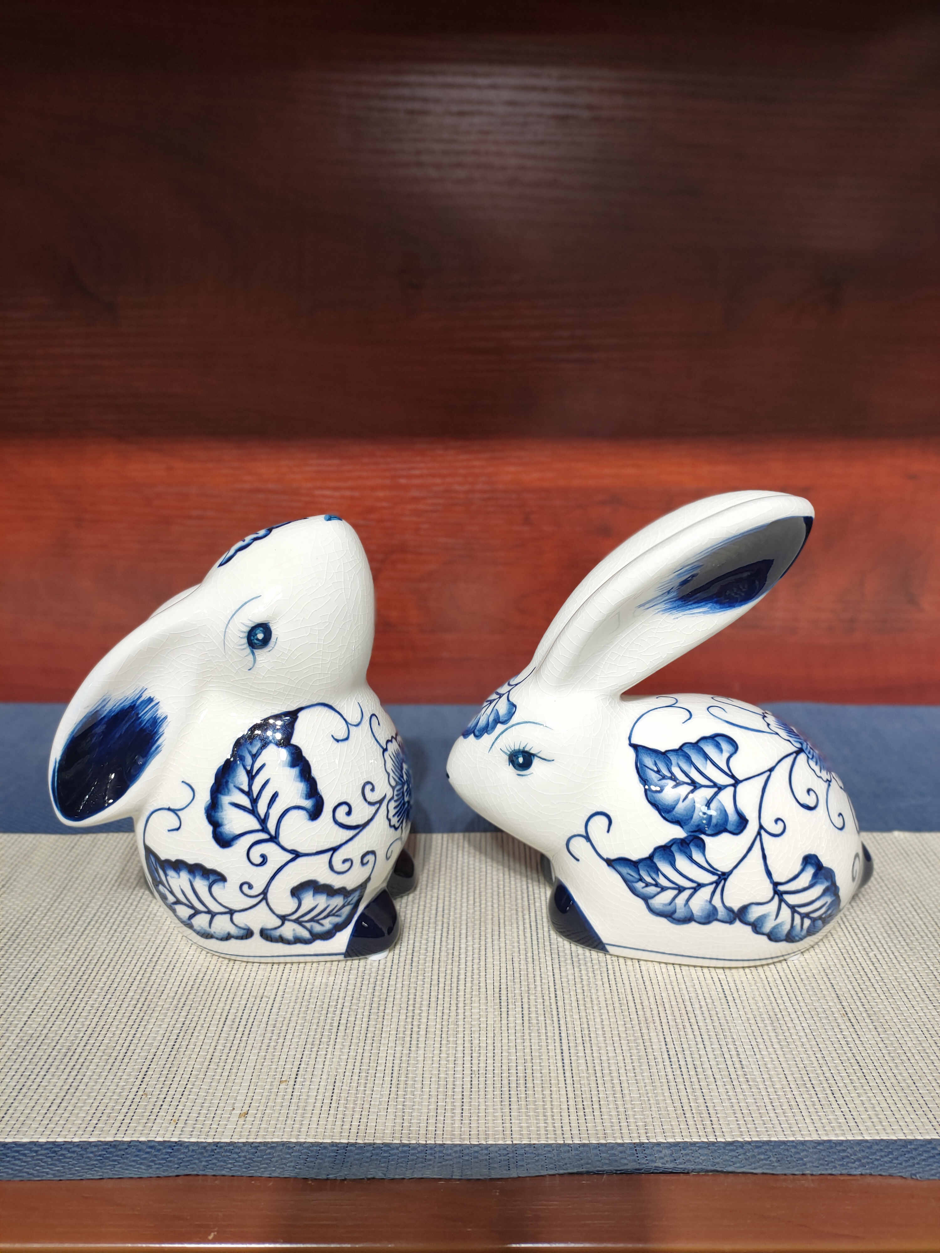 景德镇家居十二生肖创意酒柜礼品陶瓷器结婚生日礼物摆件