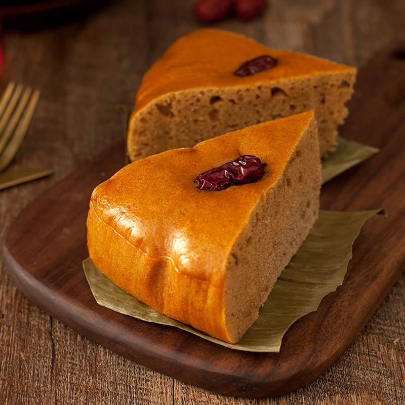 忆亩红糖红枣发糕350g传统龙游正宗糕点早餐传统中式糕点