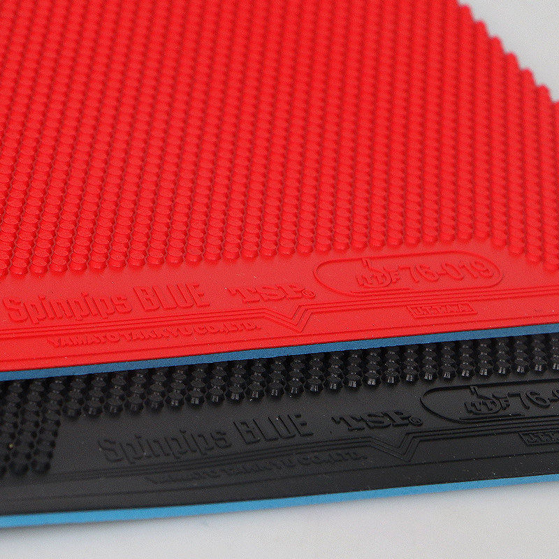 tspspinpipsredblue正胶颗粒乒乓球胶皮乒乓套胶