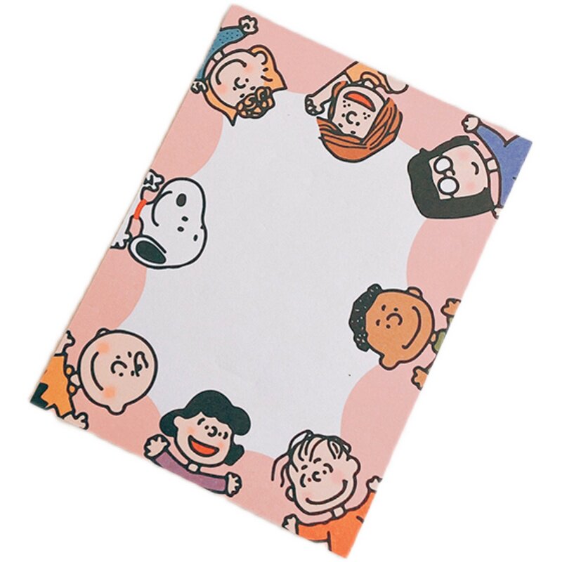 可爱史努比卡通韩风便签本无粘性记事本随身备忘录便签本