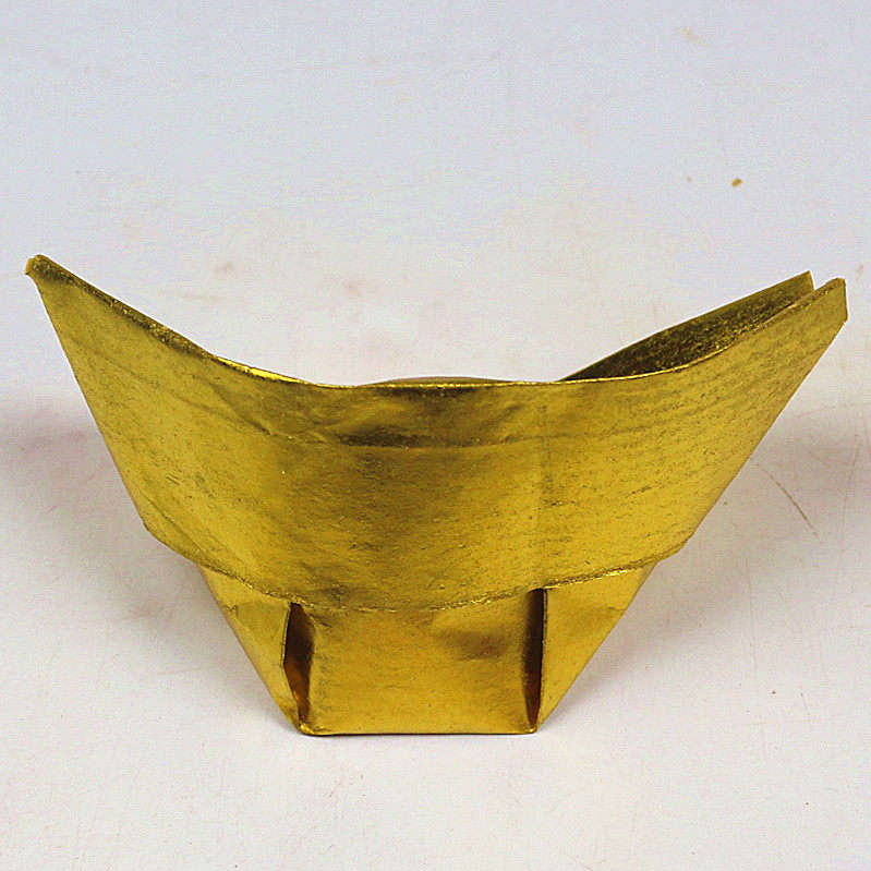 包邮元宝金纸黄纸均安一捆150张长方形折纸厘米摆件