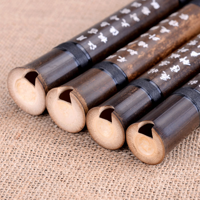 凤聆一节洞箫gf紫竹短笛八孔专业箫