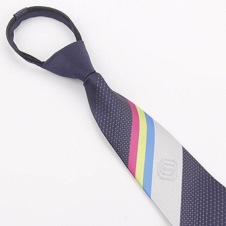 领带中国移动新款男士拉链懒人移动女士丝巾1条领带