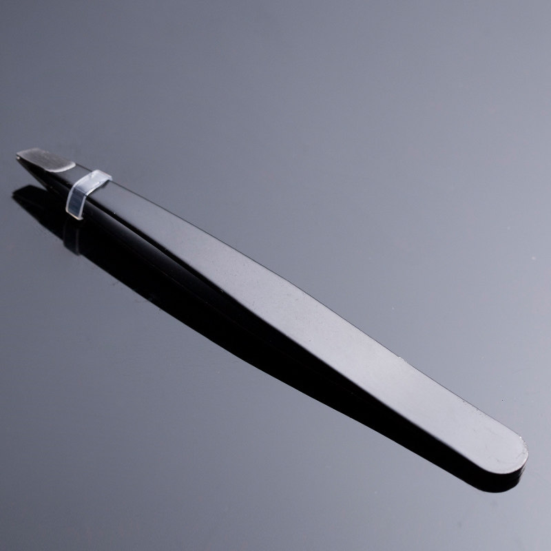 平口镊子拔腿毛男士扒胡子拔毛钳神器修眉夹眉毛假睫毛夹子工具