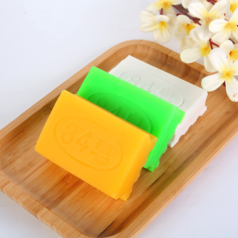 16块一箱84柠檬洗衣皂透明皂212g肥皂除菌皂家用洗衣皂促销