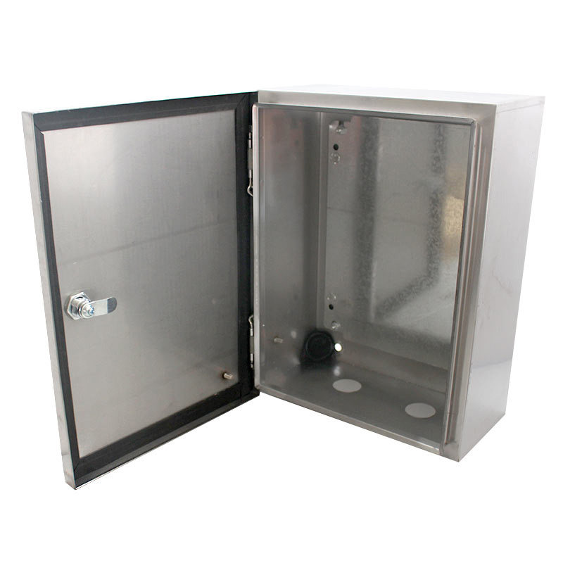 户内不锈钢配电箱防尘防水明装电箱控制布线弱电布线箱