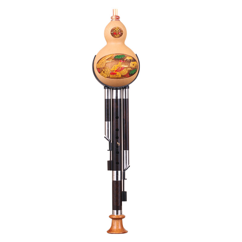 云南檀木葫芦乐器初学调降bgf专业演奏型小学生葫芦丝