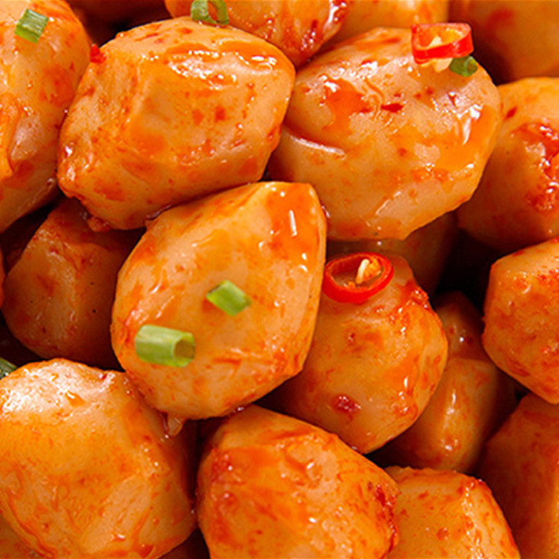 湖南特产湘味鱼丸18g×20包 海鲜鱼蛋麻辣味零食小吃香辣休闲食品