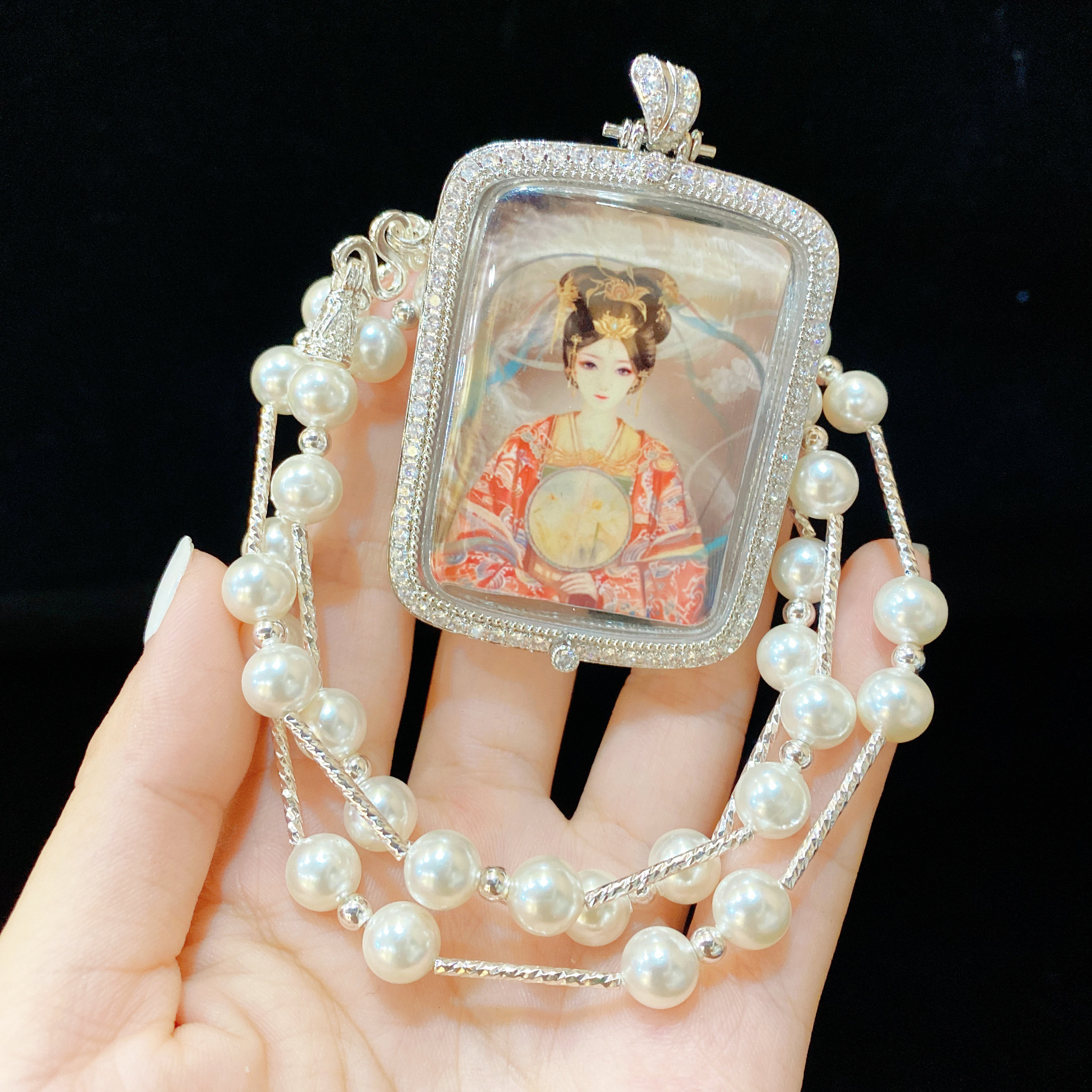 泰国佛牌凤求凰精泰泰默佛泰阁金色银色外壳泰国特色