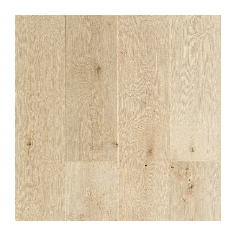 remewood橡木浅白白色多层实木复合地板桦木环保地暖实木复合地板