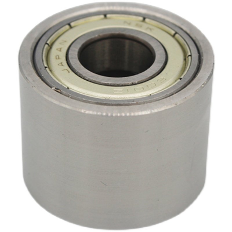 铁轮滚轮输送动力轴承轮带金属带机惰轮压轮滑轮