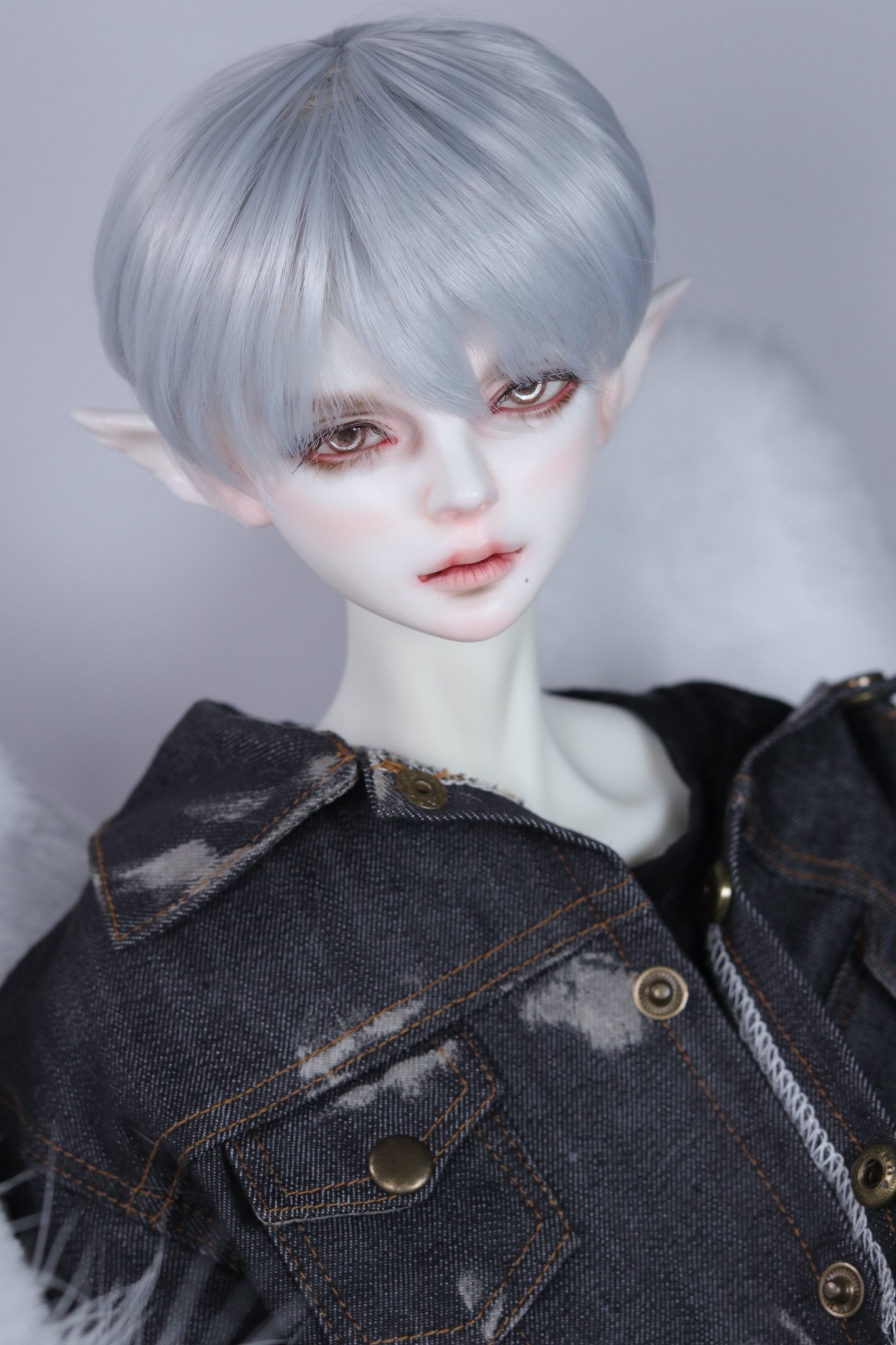 edenbjd头发假毛日常男娃sd6分造物4分bjd娃娃