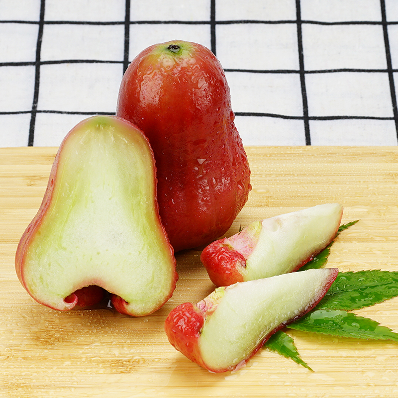 鲜美美人海南莲雾新鲜连雾4斤当季孕妇水果莲雾