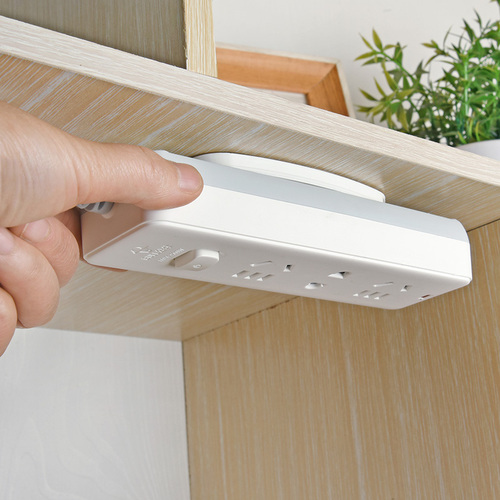 排插固定器壁挂插班固定插排固定器插座固定器墙上贴插线板固定器