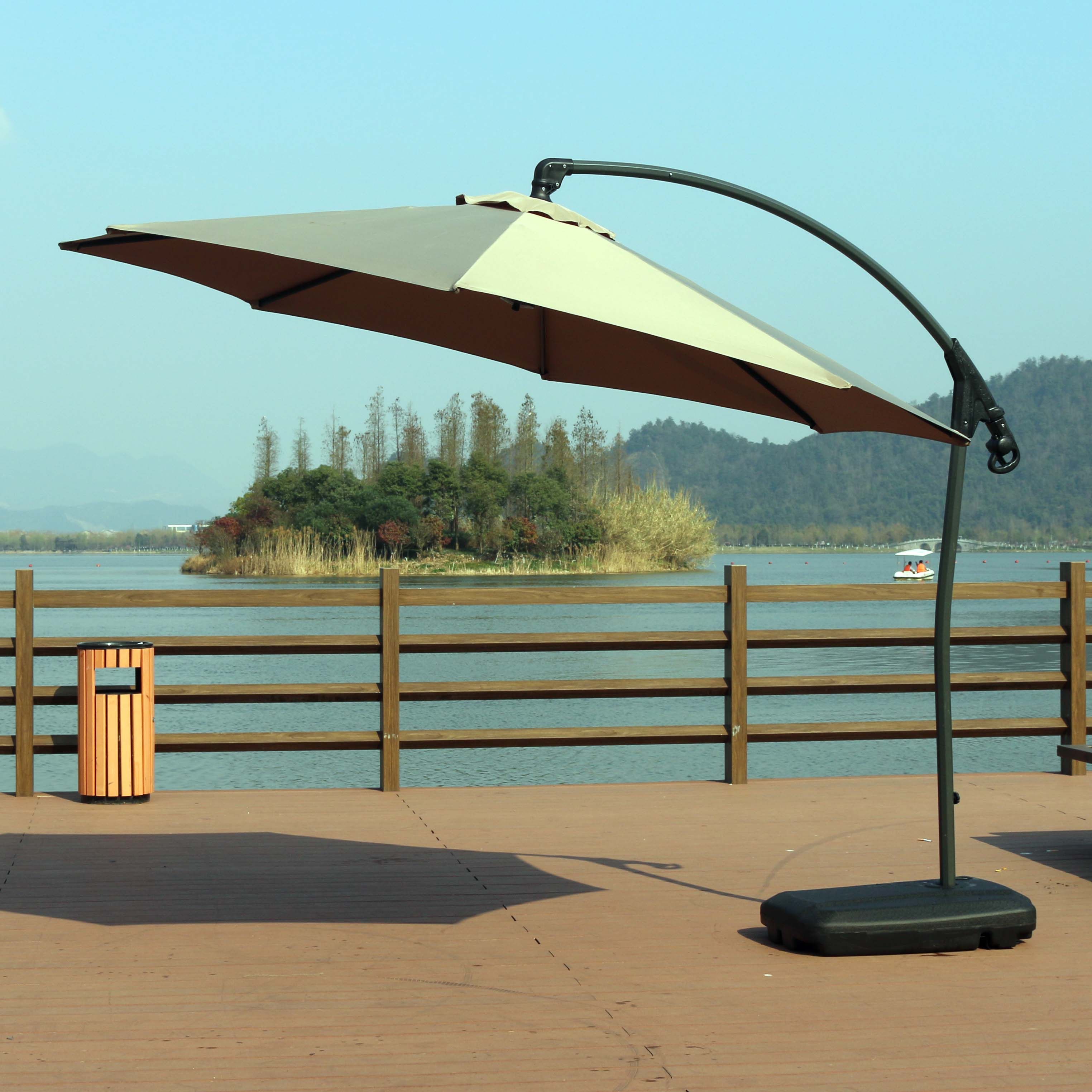 户外太阳伞遮阳伞庭院摆摊大号室外香蕉罗马阳台遮阳伞