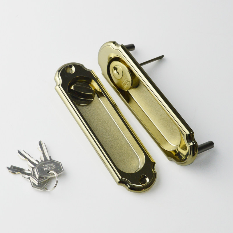 门锁guli固力家用房门室内把手执手nqm2hrc00k6p4机械门锁