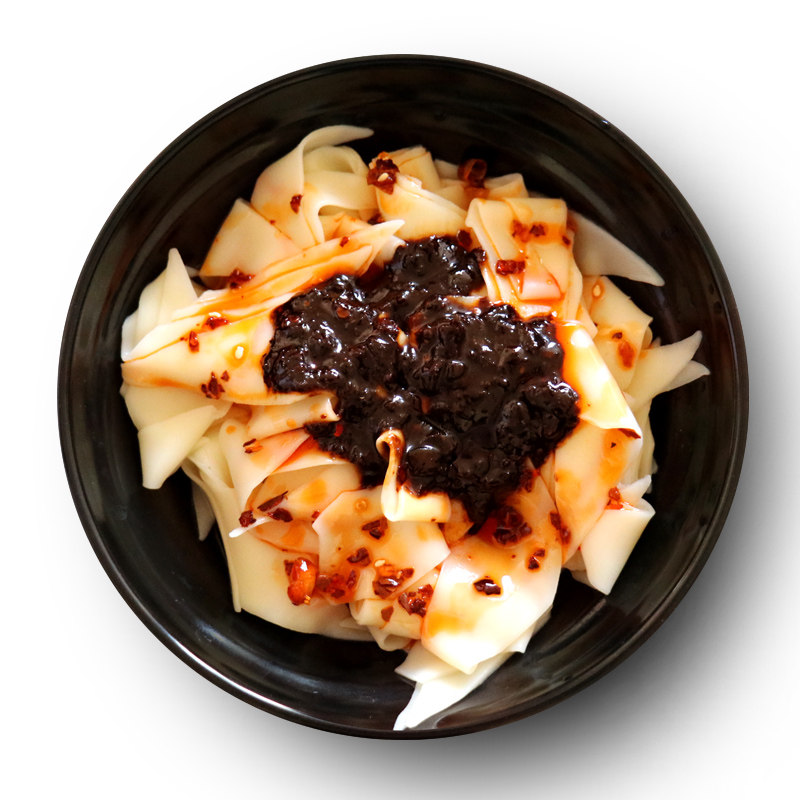 金沙河 面片 面条 挂面 原味刀削面片 200g*8 面条 整箱 包邮