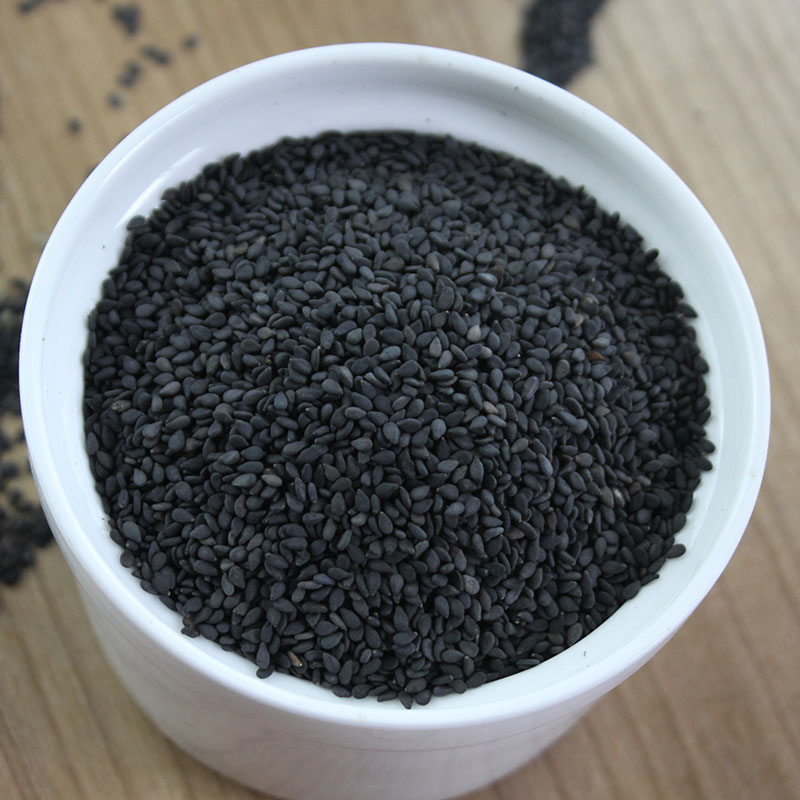 5斤包邮生黑芝麻新货黑芝麻生农家生芝麻干净无沙颗粒饱满黑芝麻