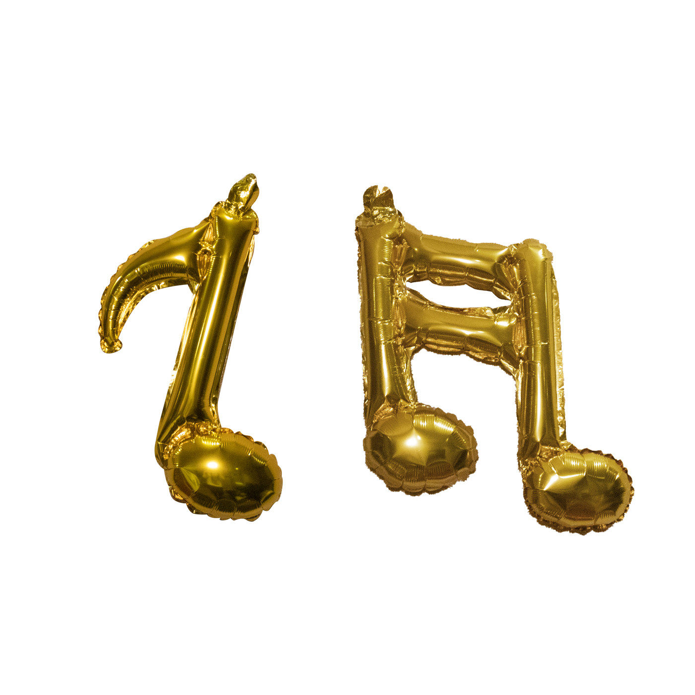 气球双音音符铝膜生日派对装饰宝宝周岁百日气球