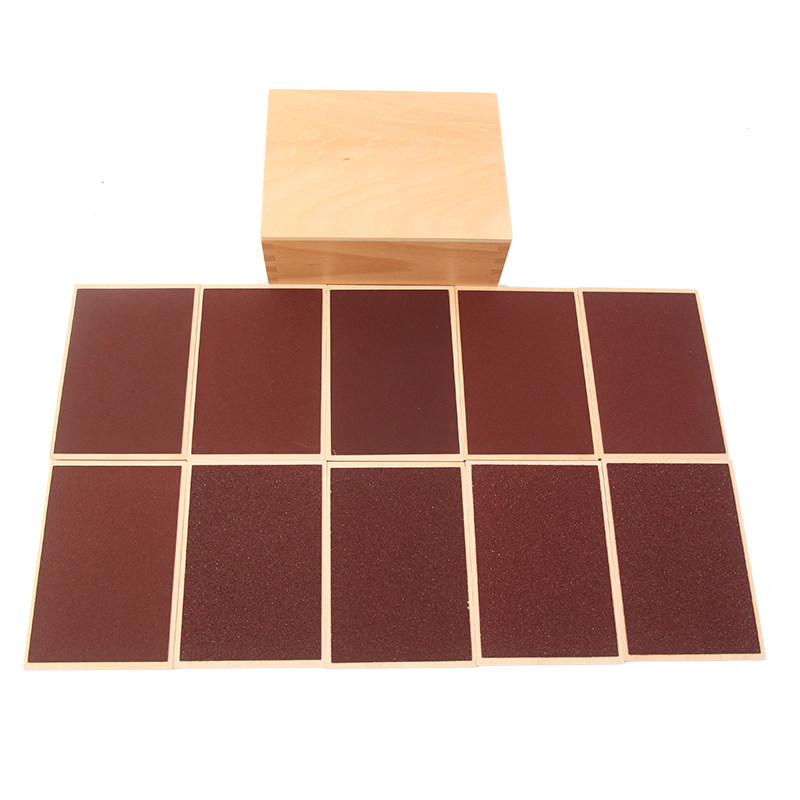 触觉蒙氏感官教具蒙特梭利早教玩具幼儿触摸早教教具