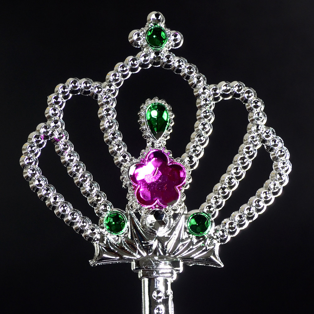 小魔仙王皇冠翅膀天使皇冠手杖儿童水晶公主权杖翅膀