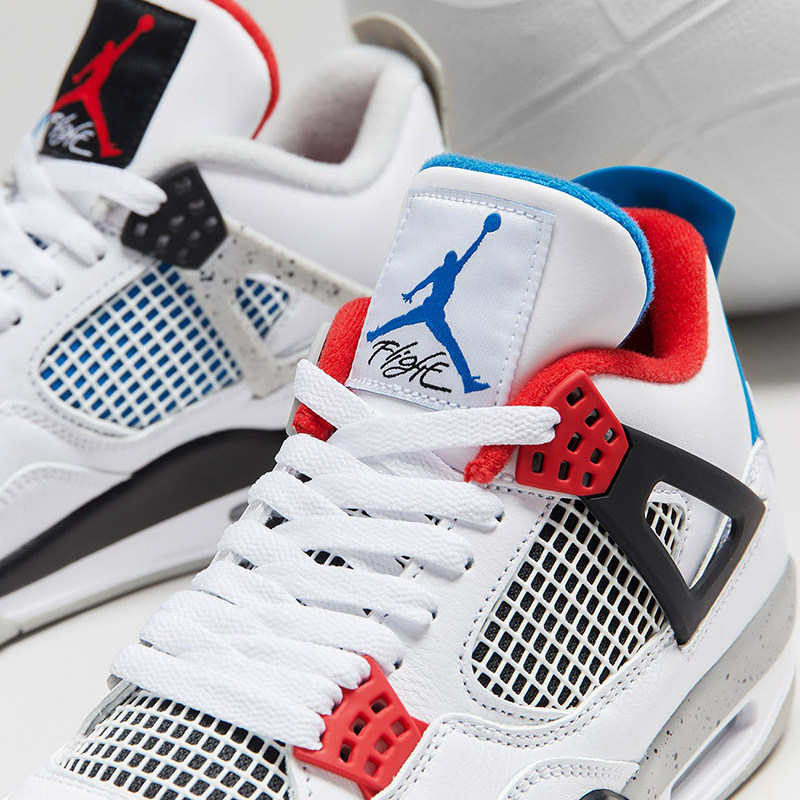 air jordan 4 what the aj4 红蓝鸳鸯 篮球鞋 408452-ci1184-146