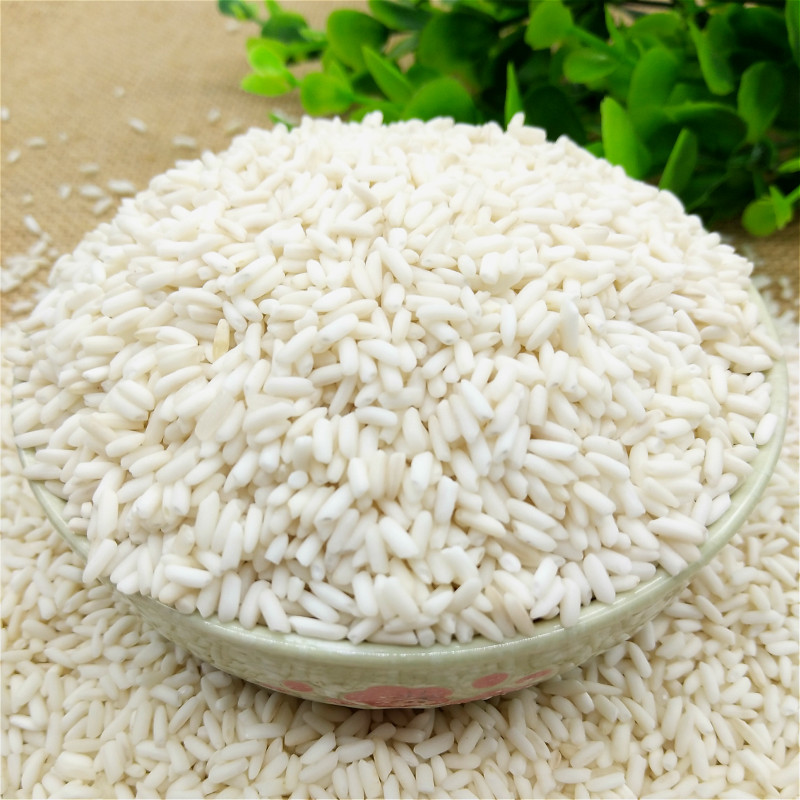 苏北农家糯米泗洪特产颗粒江米粽子酿酒米长粒糯米