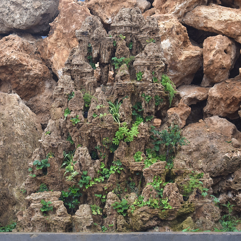 大型假山高山流水奇石山水盆景造景石钟乳钟乳石庭院其它园艺用品