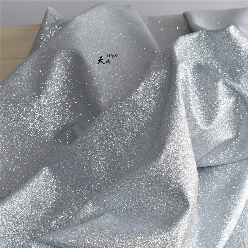 弹力亮片烫珠片闪光烫金银钻软包pu皮料皮革服装海绵垫