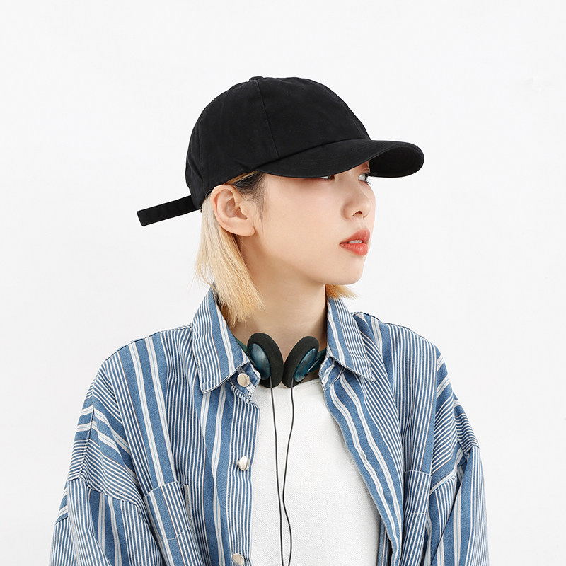 beamlife20a短檐棒球帽原创街头水洗做旧软顶日鸭舌帽子女帽子