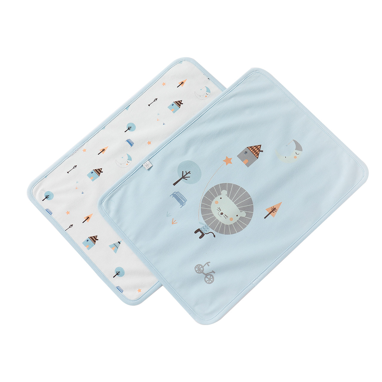 好孩子隔尿垫婴儿夏天透气防水可洗尿垫超大号纯棉幼儿园2条装