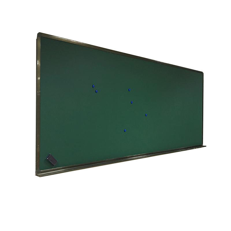 教学专用绿色黑板挂式吸磁加厚办公培训托管黑板