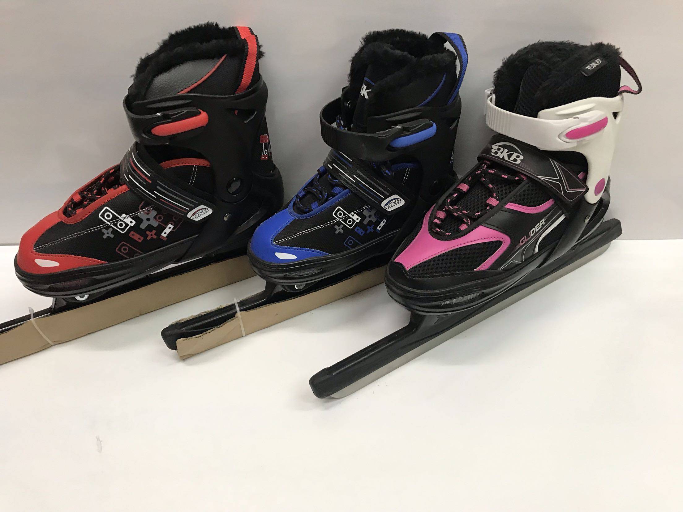 速滑冰刀鞋 保暖速滑冰刀鞋 初级大道速滑冰刀 伸缩冰