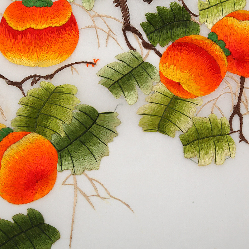 苏绣成品挂画葫芦手工刺绣客厅卧室玄关沙发苏绣