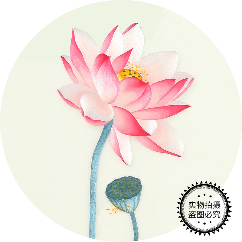 苏绣初学水墨银杏针迹入门古风刺绣包初学材料苏绣